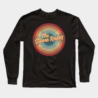 the stone roses vintage circle Long Sleeve T-Shirt